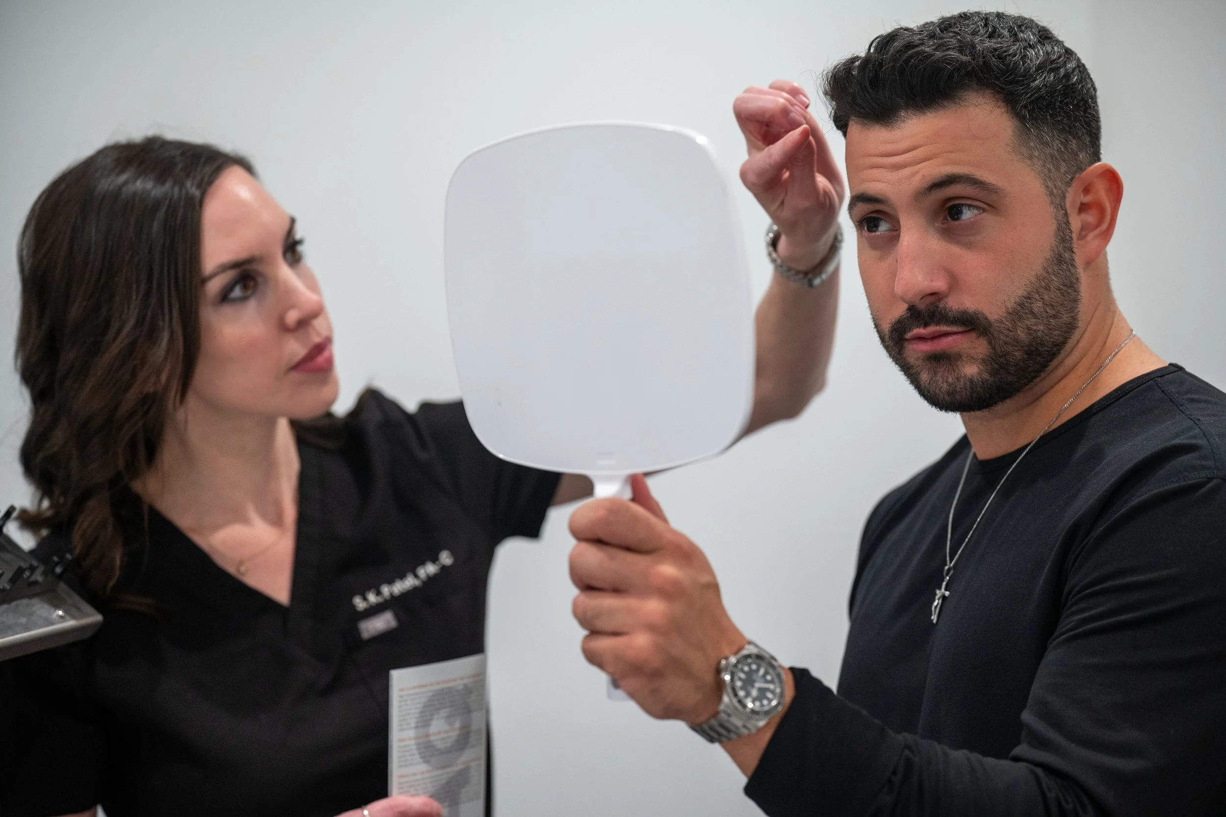 Opulence Chicago hair restoration consultation